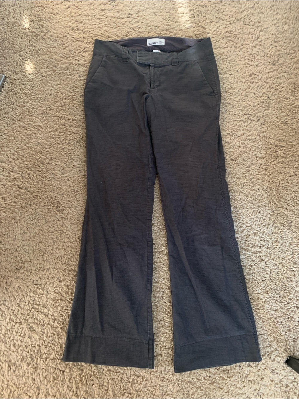 Gray casual pant old navy